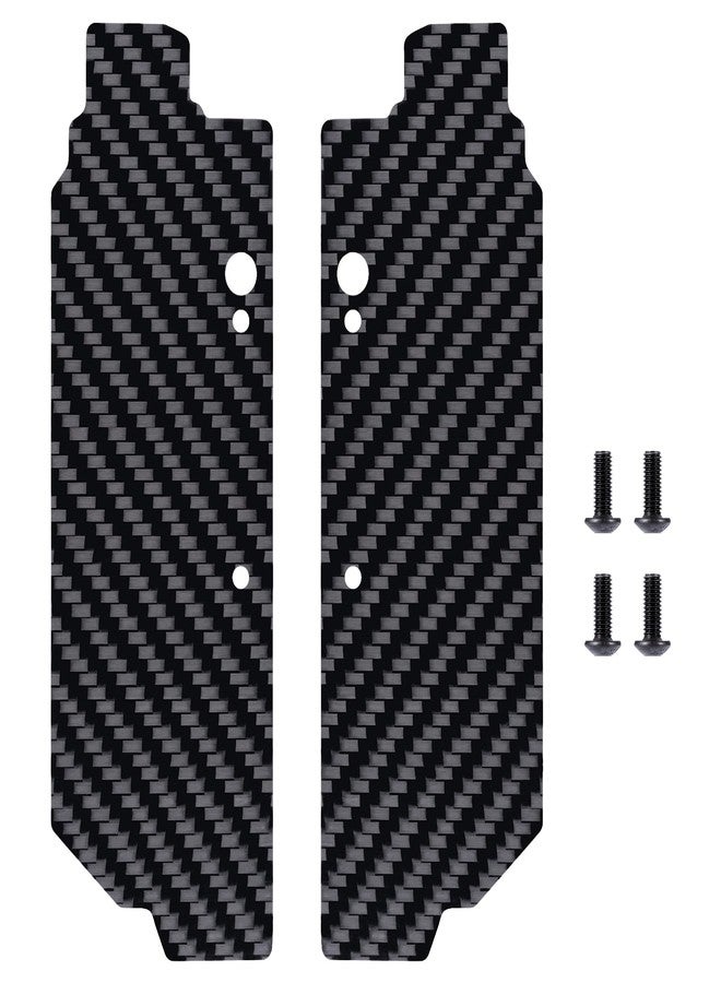 QUE-T Carbon Fiber Rear A-Arms Mudguard Fender Flares Mud Flaps for ARRMA 1/8 KRATON 6S EXB RC Car - Image 2